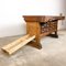 Large Vintage Industrial Workbench with Drawers, Image 20