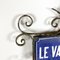 French Antique Enamel Street Sign Le Val D’or 3