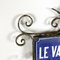 French Antique Enamel Street Sign Le Val D’or, Image 3