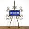 French Antique Enamel Street Sign Le Val D’or 1