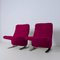 F780 Concorde Lounge Chair by Pierre Paulin for Artifort in New Kvadrat Upholstery, 1970s, Set of 2 14