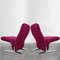F780 Concorde Lounge Chair by Pierre Paulin for Artifort in New Kvadrat Upholstery, 1970s, Set of 2 11
