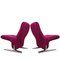 F780 Concorde Lounge Chair by Pierre Paulin for Artifort in New Kvadrat Upholstery, 1970s, Set of 2, Image 7