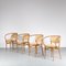 Bentwood Dining Chairs from Thonet, 1960s, Set of 4 8