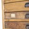 Large Bank of French Industrial Chest of Drawers, 1940s 13