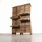 Large Bank of French Industrial Chest of Drawers, 1940s, Image 2