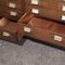 Oak Apothecary Chest of Drawers, 1950s 12
