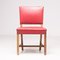 Rote Stühle von Kaare Klint für Rud Rasmussen, 1933, 4er Set 5
