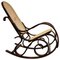 Sedia a dondolo vintage in stile Thonet, anni '60, Immagine 1