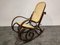 Vintage Thonet Style Rocking Chair, 1960s 2
