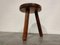 Antique Farm Stool, 1950s, Image 4