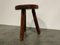 Antique Farm Stool, 1950s 3