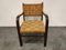 Vintage Armchair in Paper Cord, 1950s 4