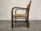 Vintage Armchair in Paper Cord, 1950s 5