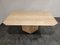 Vintage Travertine Dining Table, 1970s 4