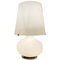 White Glass Table Lamp by Max Ingrand for Fontana Arte, 1960s 1