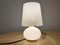 White Glass Table Lamp by Max Ingrand for Fontana Arte, 1960s 4
