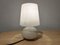 White Glass Table Lamp by Max Ingrand for Fontana Arte, 1960s 6