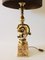 Vintage Messing Pferdekopf Tischlampe von Deknudt 8
