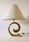 Large Brass Table Lamp from Regina, 1970s 3