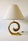 Large Brass Table Lamp from Regina, 1970s 1