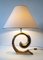 Large Brass Table Lamp from Regina, 1970s 8