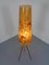 Lámpara de pie vintage con trípode, años 60, Imagen 2