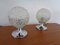 Lampes de Bureau Bulles en Verre, 1970s, Set de 2 6