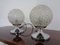Glass Bubble Table Lamps, 1970s, Set of 2 12