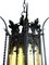 Italian Neo-Gothic Wrought Iron Ceiling Lamp, 1900s 3