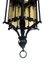 Italian Neo-Gothic Wrought Iron Ceiling Lamp, 1900s 7