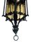 Italian Neo-Gothic Wrought Iron Ceiling Lamp, 1900s, Image 7