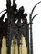 Italian Neo-Gothic Wrought Iron Ceiling Lamp, 1900s 8