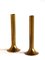 Modernist Italian Brass Vases, 1970s, Set of 2, Image 1