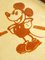 Bandeja de Mickey Mouse de madera y metal pintado, años 30, Imagen 4