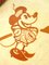 Bandeja de Mickey Mouse de madera y metal pintado, años 30, Imagen 3