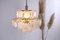 Italian White Murano Chandelier from AV Mazzega, 1960s 6