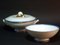 Italian Ceramic Bowls from Galvani, 1920s, Set of 2 1