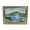 Large Vintage Decorative Wall Tapestry with Art Picture of Bratislava Scenery, Czechoslovakia, 1960s 8