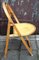 Light Beechwood Collapsible Side Chair, 1960s 1
