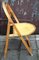 Light Beechwood Collapsible Side Chair, 1960s, Image 1