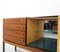 Rosewood and Brass Sideboard with Bar Section, 1960s 9