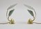 Italian Green Table Lamps, 1950s, Set of 2 2