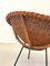 Rattan Armchair, Table and Magazine Rack Set, 1960s, Set of 5 9