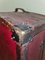 Antique Red Travel Trunk 9