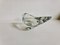 Crystal Glass Bird Bowl for Art Vannes, 1960s 2