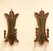 Vintage Wood Sconces, 1920s, Set of 2 1