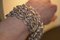 Pulsera vintage de plata 925 hecha a mano, Imagen 3