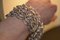 Vintage Handmade 925 Silver Bracelet 3