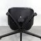 Black Leather Office Chair by Charles Pollock for Knoll Inc. / Knoll International, 1970s 8